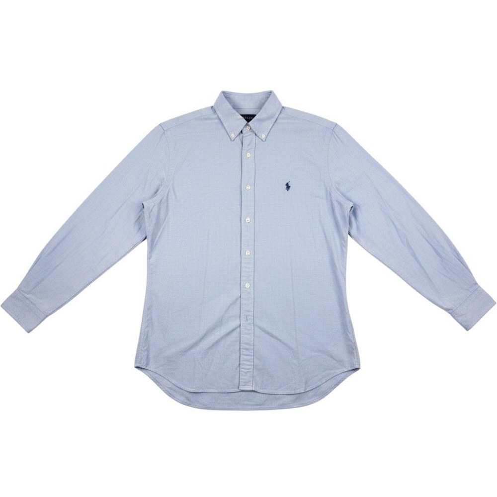 Ralph Lauren Mens Light Blue Oxford Long Sleeve Button Down Shirt Size 2XL‎